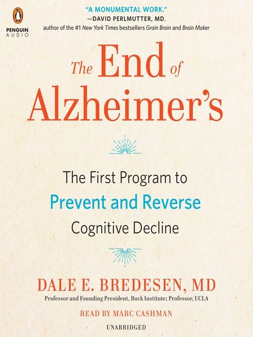 Title details for The End of Alzheimer's by Dale Bredesen - Wait list
